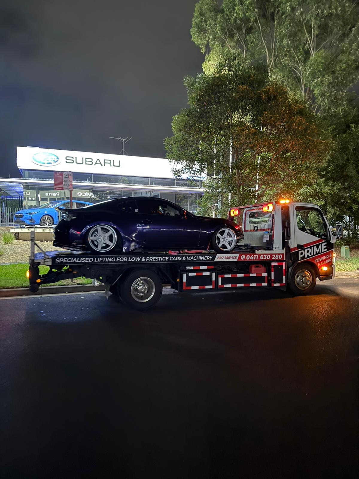 Prime Towing roadside assistance Greater Sydney